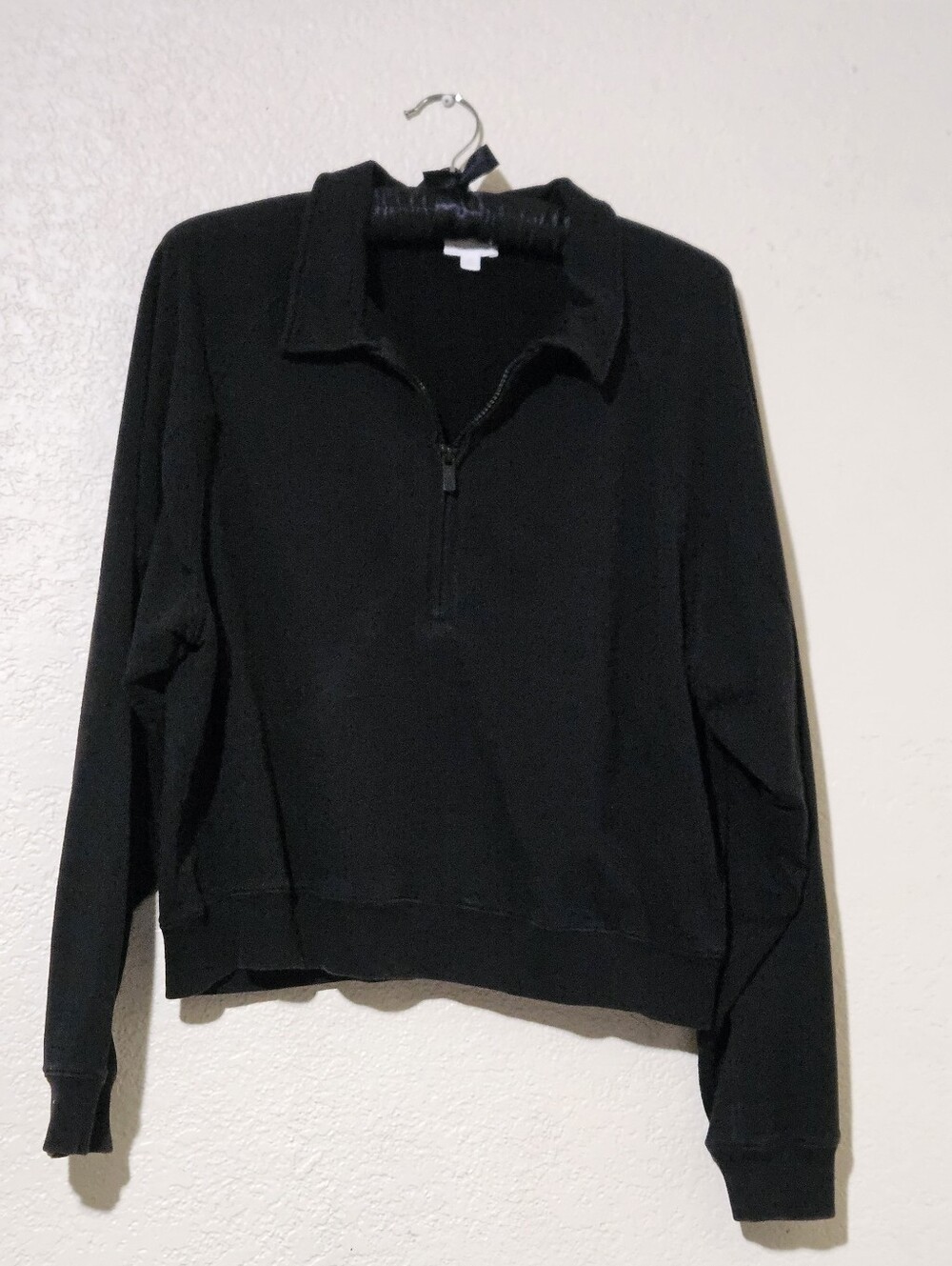 Splendid French Terry Half Zip Sweatshirt